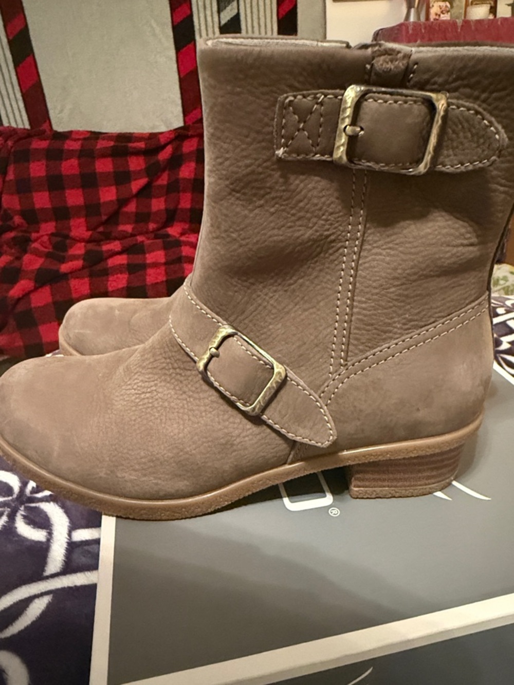 Dansko Delphine Nubuck Suede Boots Women’s